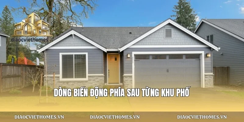 Dòng biến động phía sau từng khu phố