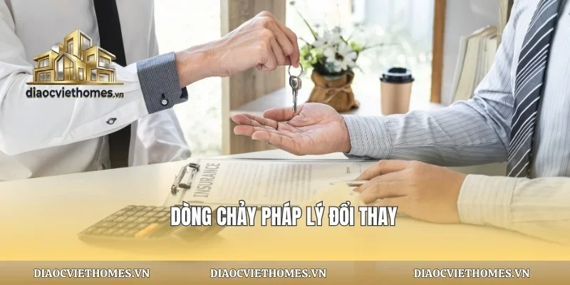 Dòng chảy pháp lý đổi thay
