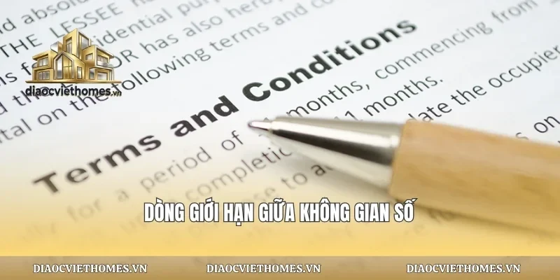 Dòng giới hạn giữa không gian số
