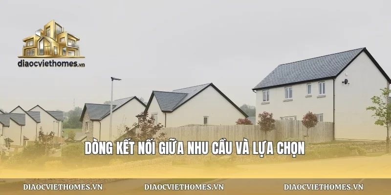 Dòng kết nối giữa nhu cầu và lựa chọn